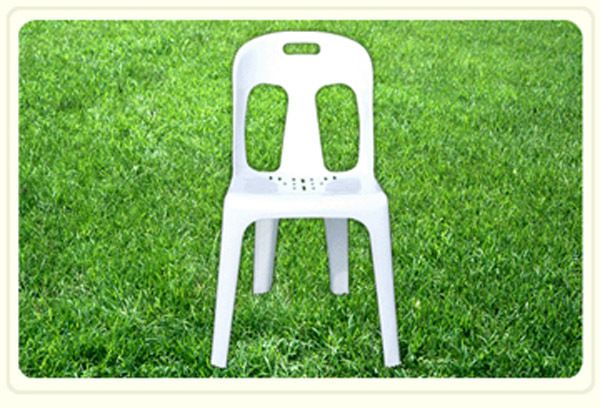 플라스틱 오리의자